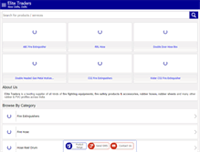 Tablet Screenshot of elite-traders.net